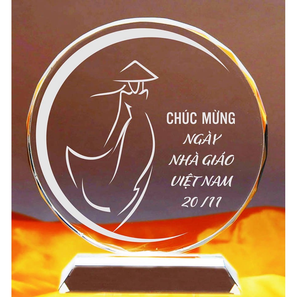 CUP pha lê Việt Nam - Kỉ niệm chương thủy tinh siêu xinh - siêu rẻ, uy tín