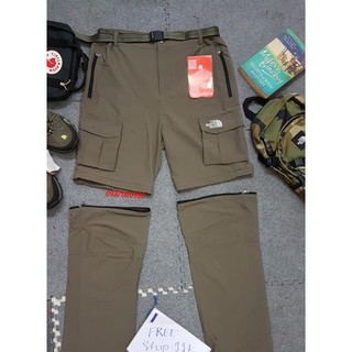 Quần Nối Ống Nhanh Khô,Chống Nắng,Quần Dã Ngoại Màu Rêu