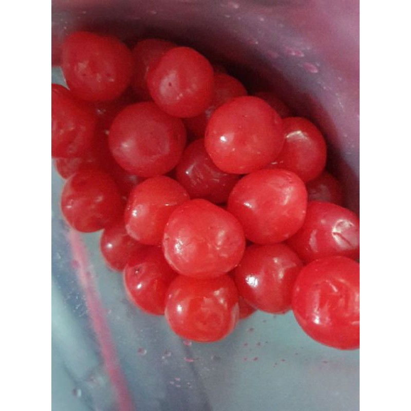 300gr mứt cherry mix 2 màu vàng đỏ