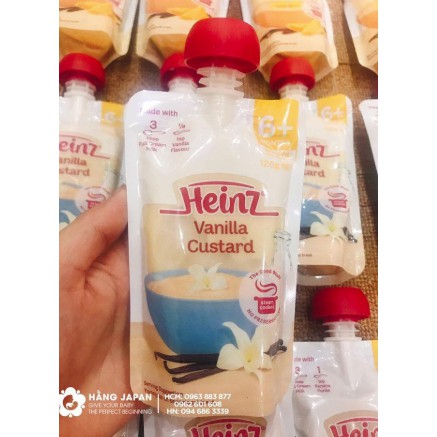 VÁNG SỮA HEINZ CUSTARD - Úc