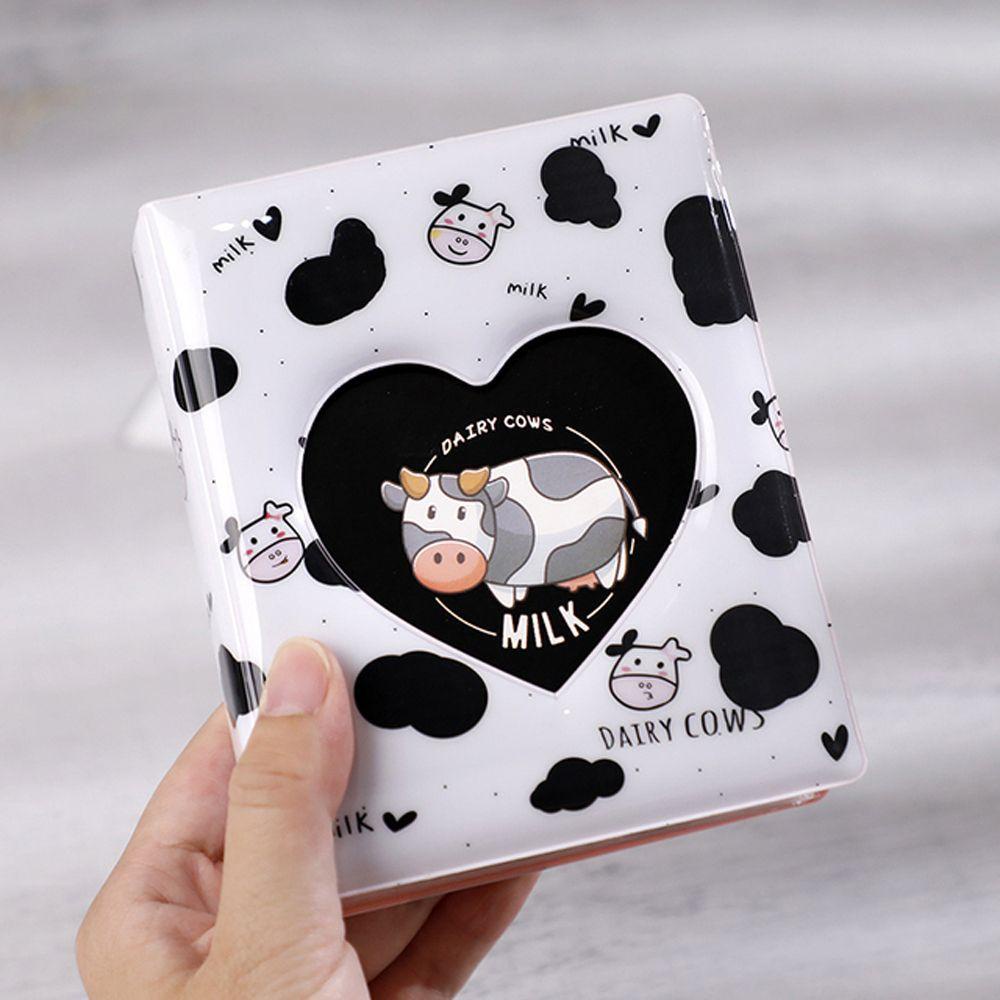 Mxbeauty Giá Đỡ Album Ảnh / Thẻ Mini Kẻ Sọc Caro Hình Trái Tim Tình Yêu