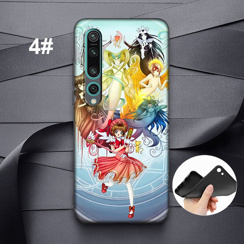 Ốp Lưng Tpu Mềm In Hình Anime Thủ Lĩnh Thẻ Bài Sakura Cho Xiaomi Mi 9t 10t Lite Pro Cc9 Cc9E Mix 2s Max 3 Note 10 Mi10T Mi9T