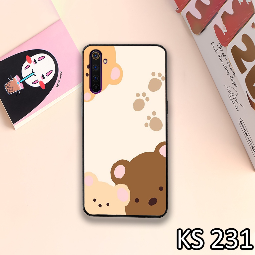 [FreeShip ExTra] Ốp lưng Realme 5/Realme 5i/Realme 5 Pro/Realme 6/Realme 6 Pro in hình gấu dễ thương