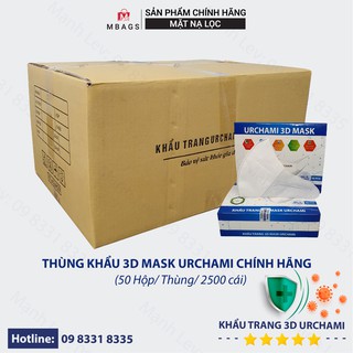 Thùng Khẩu Trang 3D Mask TUẤN HUY Công Nghệ Dập Nhật Bản ( Thùng 50 Hộp ) - Hàng Chính Hãng