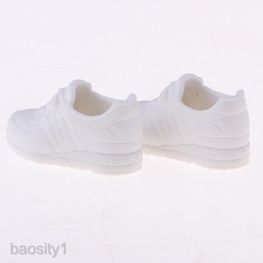 [Baosity1] Giày Thể Thao Giấu Gót Bằng Nhựa MagiDeal 1 / 6 Cho Búp Bê Blythe BJD