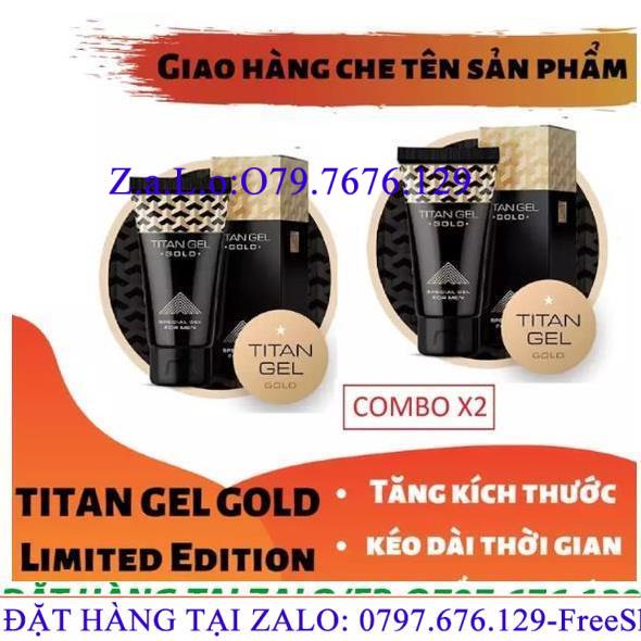 combo 2 hộp giá rẻ hơn PHIÊN BẢN GOLD ĐẶC BIỆT MỚI RA 2021 titan8 gen gel nga gold cao cấp phiên bản giới