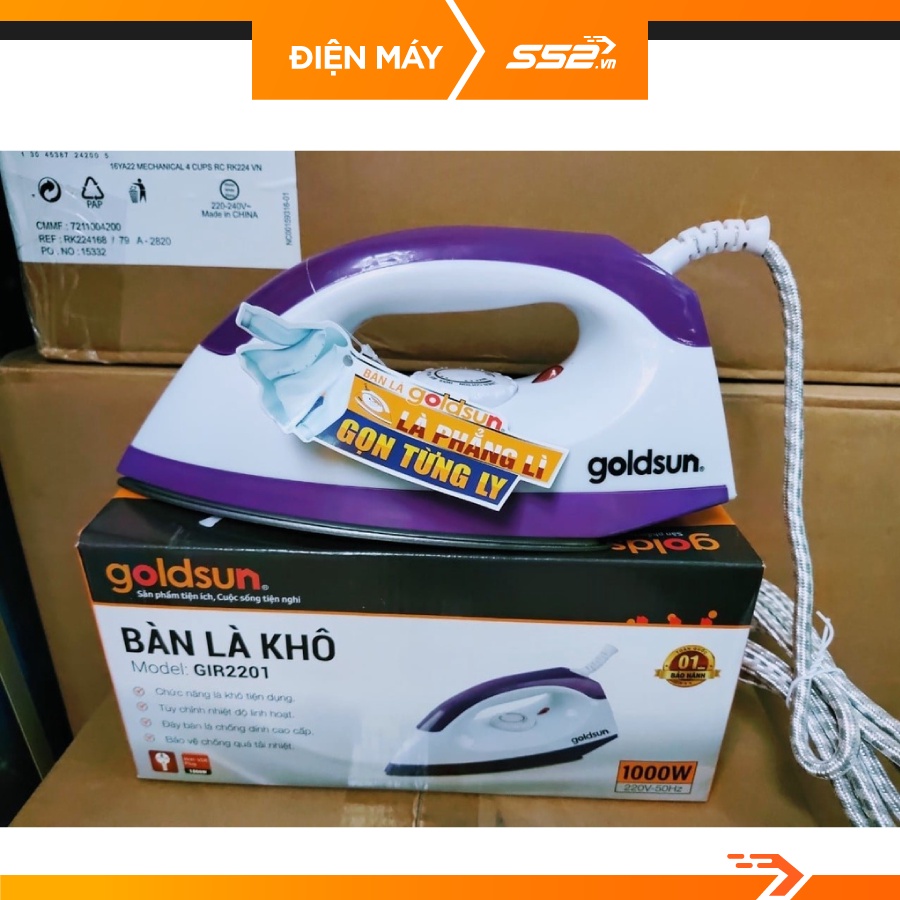 Bàn Ủi Khô Goldsun GIR2201/GIR2202 - Hàng Chính Hãng