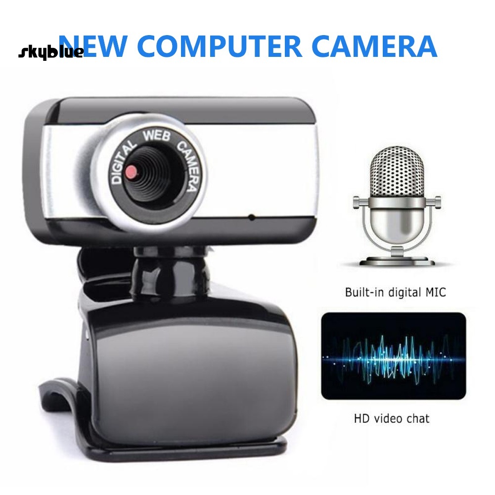 Webcam USB 2.0 640x480 có micro cho máy tính để bàn | WebRaoVat - webraovat.net.vn