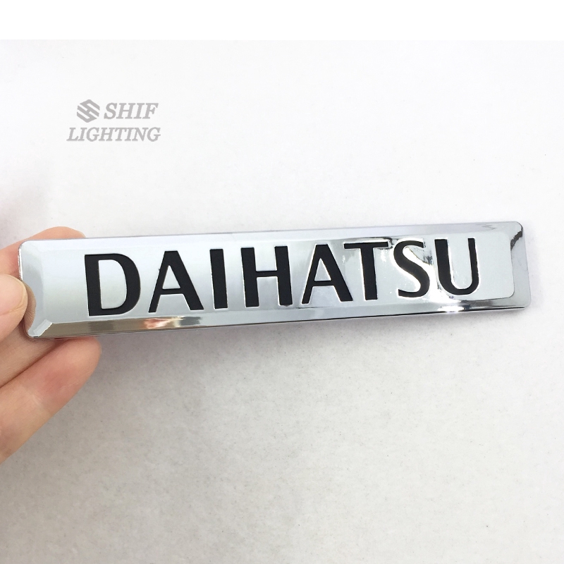 Nhãn dán logo xe hơi bằng ABS họa tiết chữ DAIHATSU