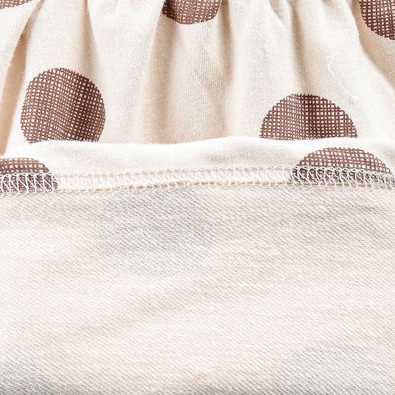 Váy dài tay giả hai lớp dễ thương dành cho bé gái