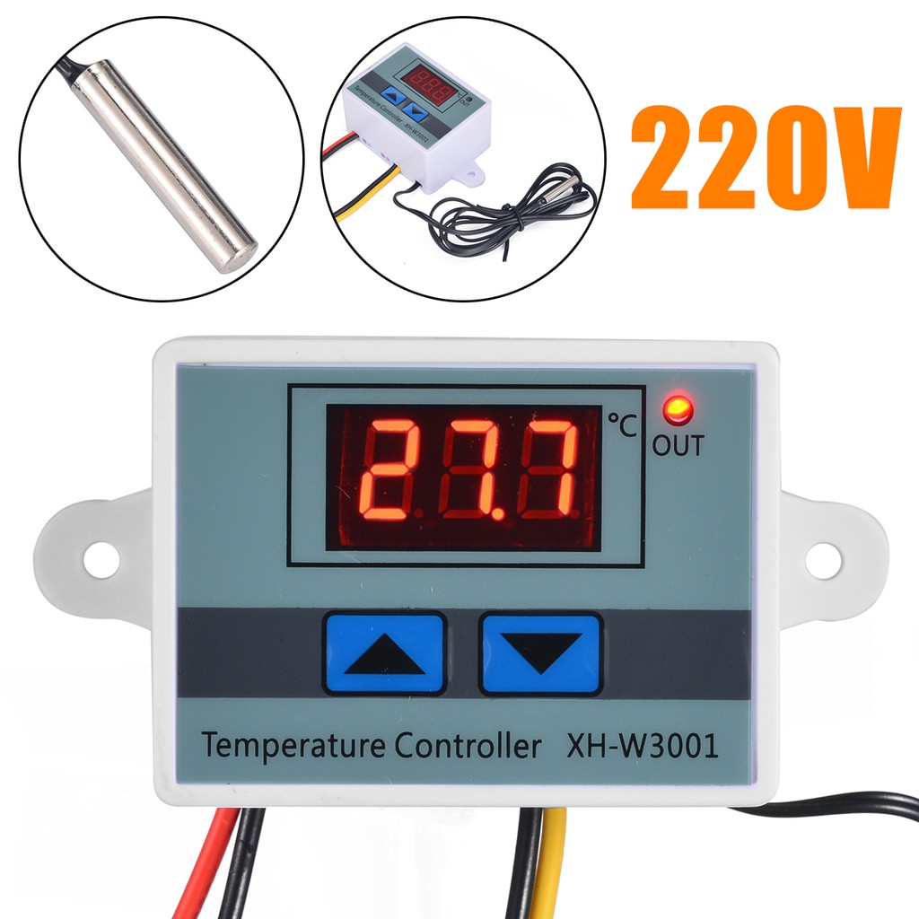 Bộ Điều Khiển Nhiệt Độ Kỹ Thuật Số LED 220V 10A
