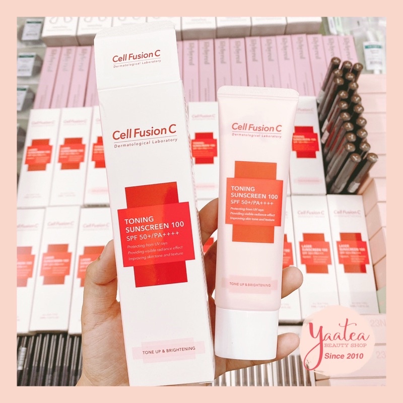 Kem chống nắng Cell Fusion C Clear/ Toning/ Laser Suncrean