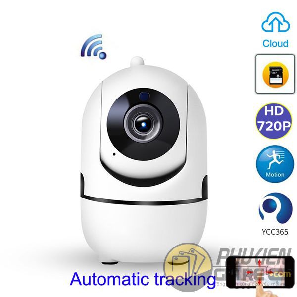 Camera IP không dây GUTEK Y13G Auto Tracking