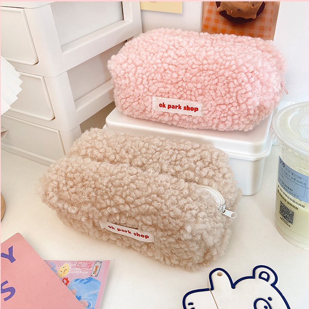 Hộp đựng bút chì kiểu Hàn Quốc Túi đựng bút chì Hộp đựng bút chì Hộp bút chì dễ thương Túi mỹ phẩm Túi đựng đồ sang trọng