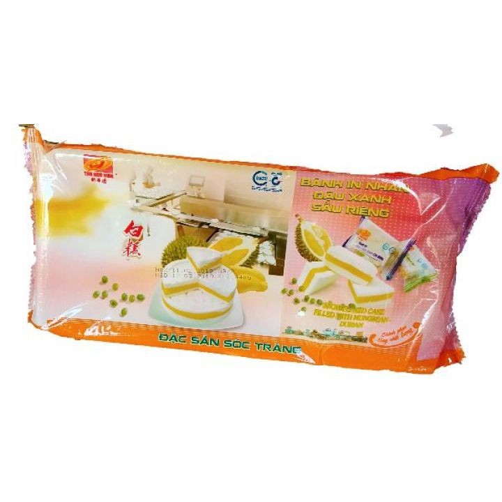 Bánh in nhân đậu Tân Huê Viên hương sầu riêng 440g