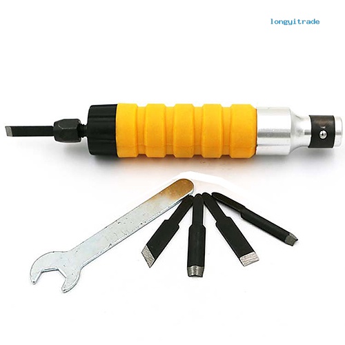 ! Bộ máy khắc điện + 5 dụng cụ điêu khắc gỗ