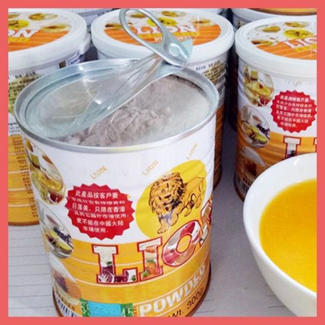 BỘT SƯ TỬ/ BỘT TRỨNG SỮA LION CUSTARD HÀNG NHẬP CHUẨN 100%