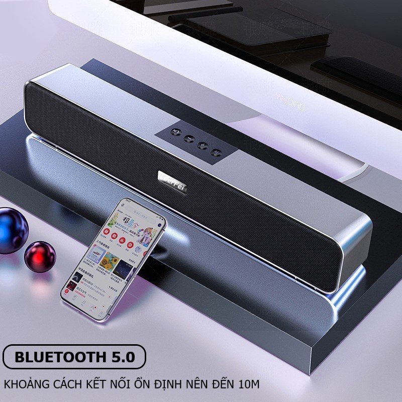 Loa bluetooth không dây cao cấp A36 PRO BASS - Âm Thanh Nghe Nhạc Siêu Đã Tương Thích Điện Thoại Máy Tính Laptop Tivi