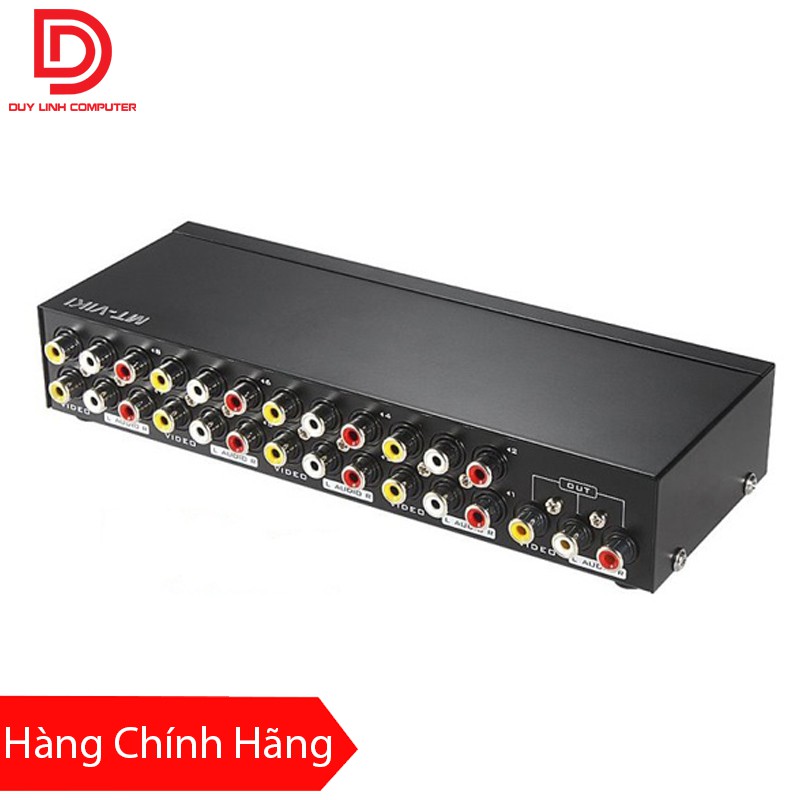 Bộ chia AV 1 ra 8 MT-VIKI MT-108AV - Hàng Chính Hãng