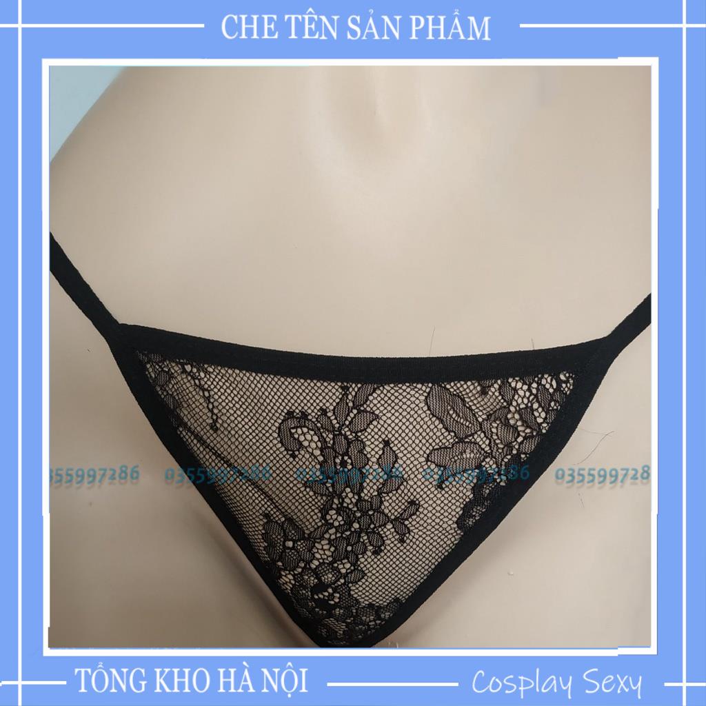 Quần lót lọt khe T Thong - chip T ren sẵn hàng Ivyshop