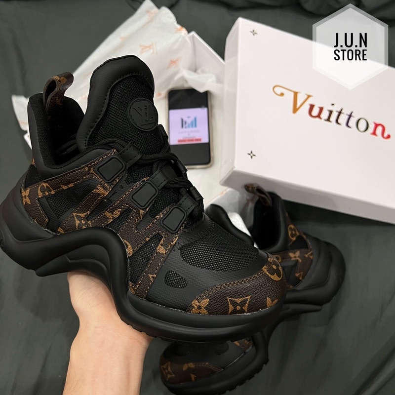 GIÀY LV ARCHLIGHT ĐEN NÂU LAI AU SC