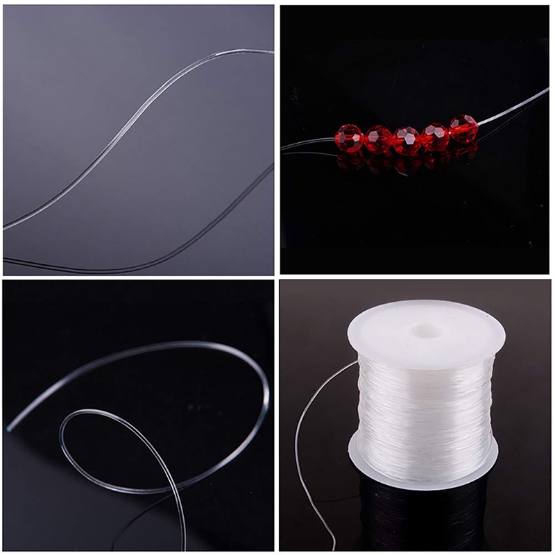 1 Cuộn Dây Nylon Trong Suốt Dùng Làm Trang Sức