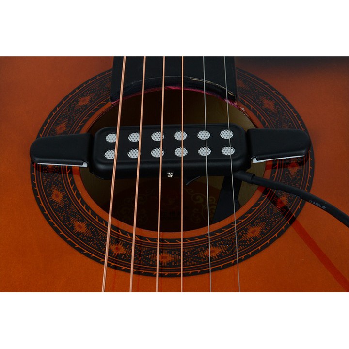 PICKUP ĐÀN ACOUSTIC GUITAR QH-6A - BỘ ĐIỀU CHỈNH ÂM THANH ĐÀN GUITAR