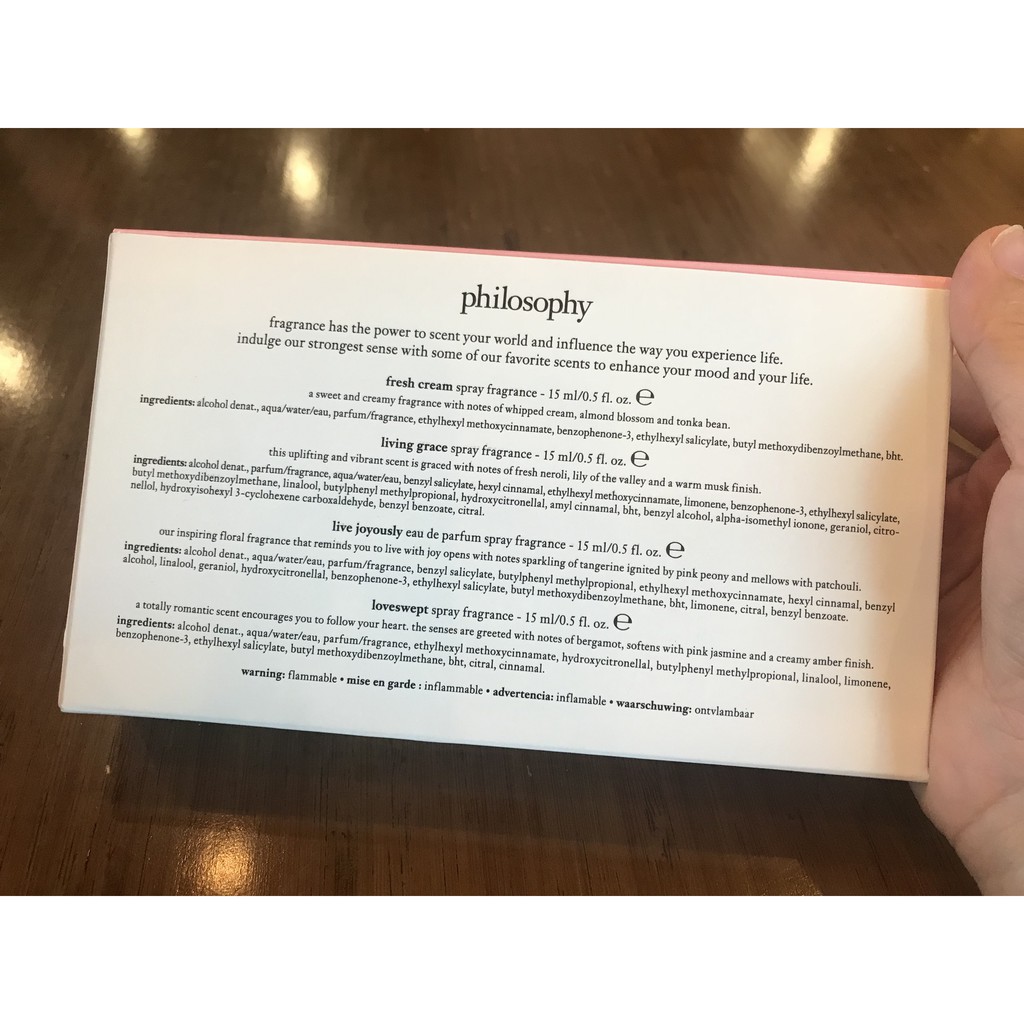💥 Nước hoa mini nữ philosophy - chính hãng | Thế Giới Skin Care
