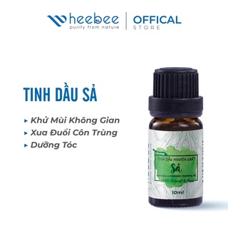 Tinh dầu Sả Heebee 100% thiên nhiên, nguyên chất 10ml