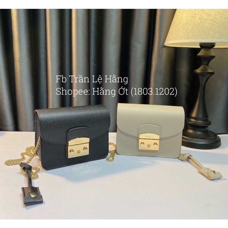 Túi Chữ F Hàng Loại 1 sz 18cm Kèm Hộp