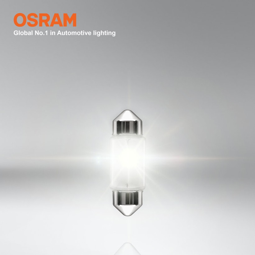 [Mã BMBAU50 giảm 10% đơn 99k] Combo 2 Bóng Đèn Cana Ngắn OSRAM Original C5W 12V 10W Nhập Khẩu Chính Hãng