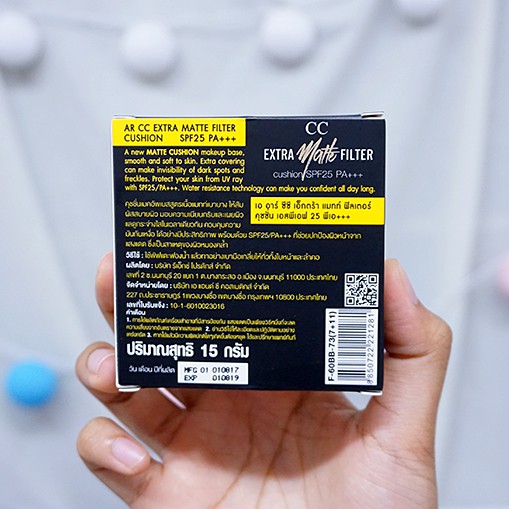 Phấn nước Aron CC Extra Matte Filter Spf25 PA+++ | BigBuy360 - bigbuy360.vn