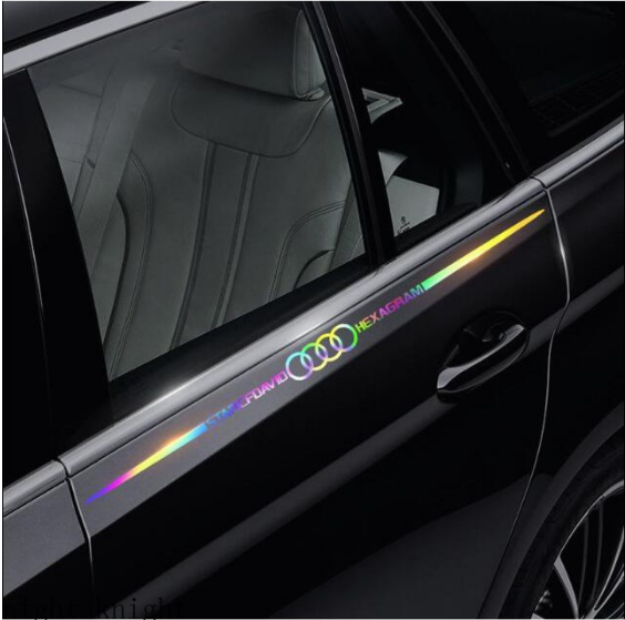 Miếng Dán Trang Trí Vòng Hoa Nhiều Màu Sắc Cho Xe Hơi Honda City / C70 / Vezel / Fit / Freed / Civic / Crv Accord / Jazz / Hrv / Crz