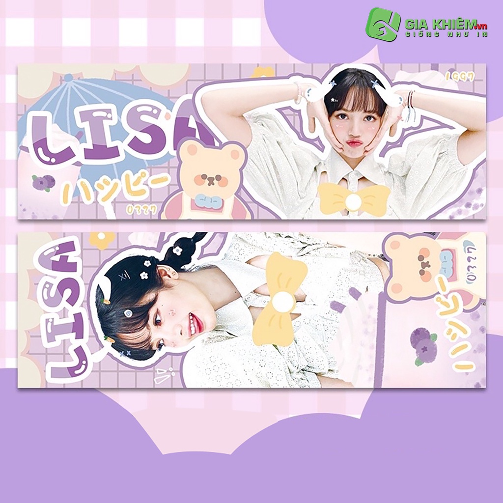 In Banner size 10x30cm tuỳ chọn theo yêu cầu