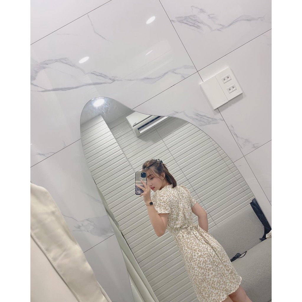 ĐẦM MILLY HOA NÂU