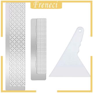 [Freneci] Bộ Dụng Cụ Thép Không Gỉ 5D Kim Cương Sơn Sửa Chữa Bộ Dụng Cụ Sửa Chữa Phụ Kiện DIY Làm Thước
