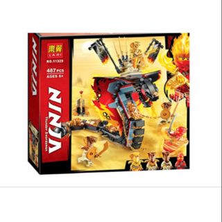 Lắp ráp Ninjago rắn lửa khổng lồ 11329