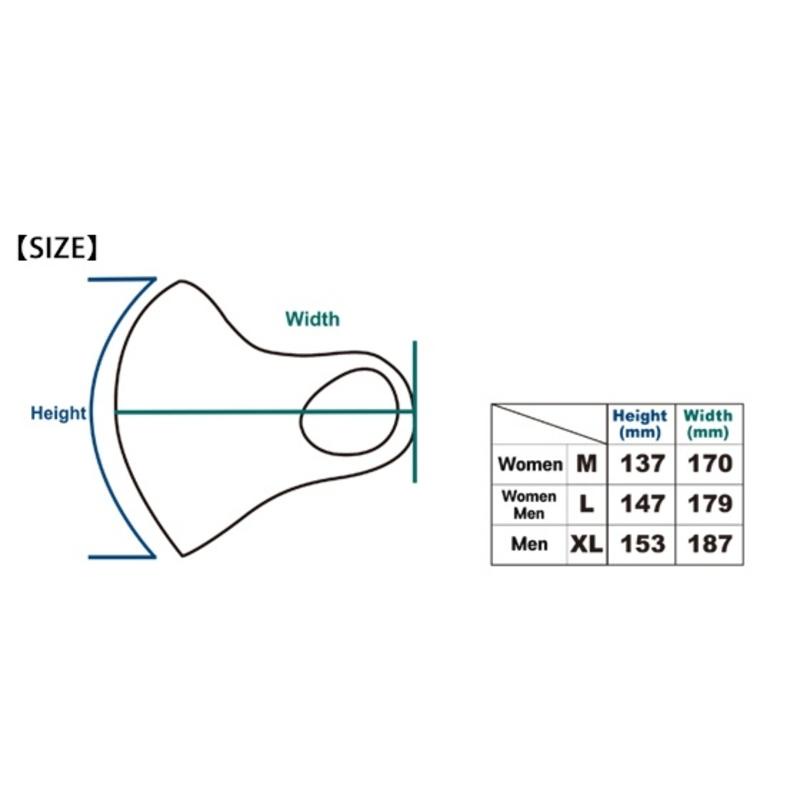 Khẩu trang Yoshimura 3D Mask màu đen