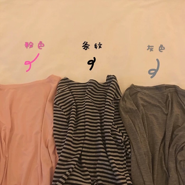 Áo Thun thu dài tay croptop / Áo ulzzang thun thu