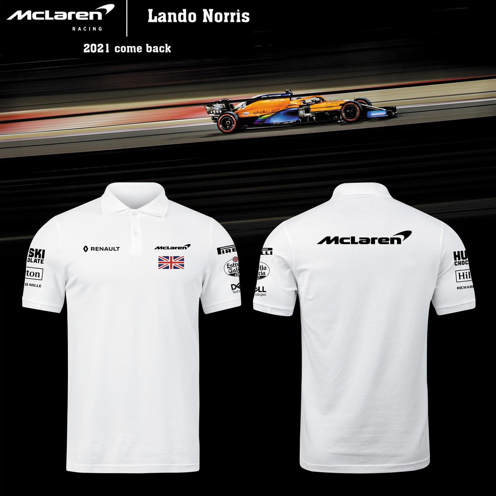 Áo Polo Racing F1 McLaren-Mercedes