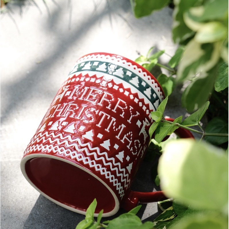 Ly cafe Giáng sinh - Merry Christmas