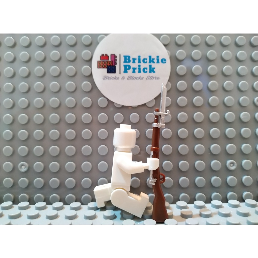 Đồ Chơi Lắp Ráp -  Phụ Kiện Sún.g Trường Lưỡi Lê - Đồ chơi lắp ráp - Brickie Prick