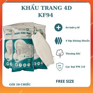 [CHÍNH HÃNG] THÙNG KHẨU TRANG 4D KF 94 HOÀNG DŨNG XUẤT KHẨU