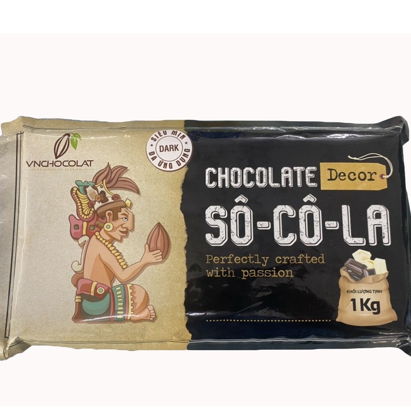Socola Đen Decor VNChocolat Túi 1kg