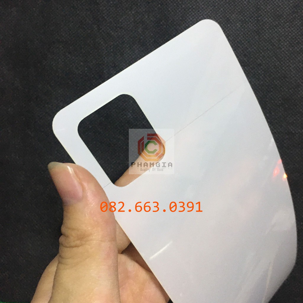 Dán PPF Samsung Note 10 lite loại trong, nhám dành cho màn hình, mặt lưng, full viền