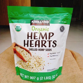 Hạt Gai Dâu Hem Heart s Organic Kirkaland 907g