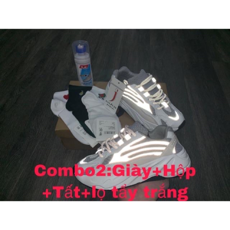 Video giày sneaker yz 700 static