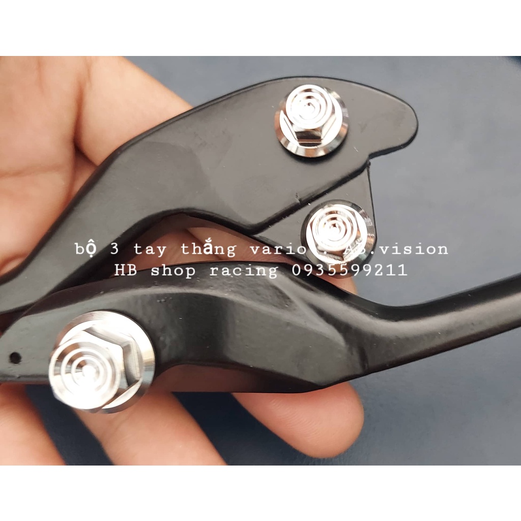 Ốc Salaya inox 304 Bộ 3 Con Tay Thắng Vario/AB/ Vision