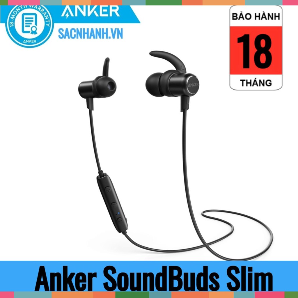 Tai Nghe Bluetooth Anker SoundBuds Slim - A3410 _AK