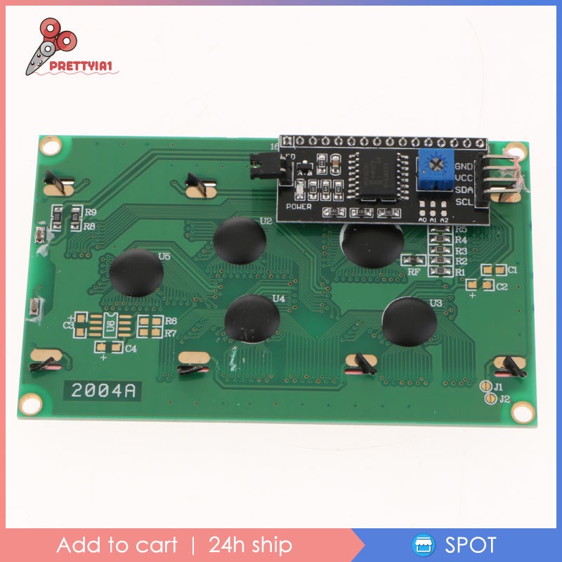 Mô đun hiển thị màn hình LCD Serial IIC/I2C 2004 20X4 cho 5V | BigBuy360 - bigbuy360.vn